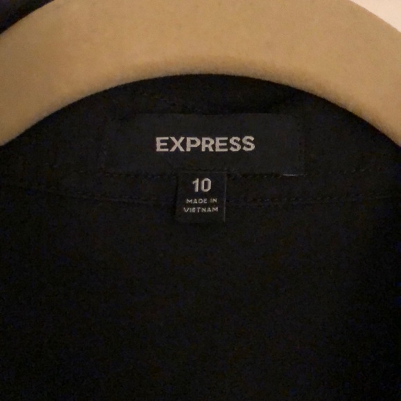 Express brand Black button up dress - Picture 8 of 8